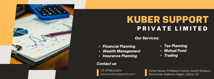 Kuber Support — Website Banner design by Abhijit